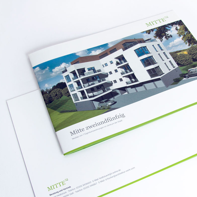Printmedien Design: Exposé Design Immobilie