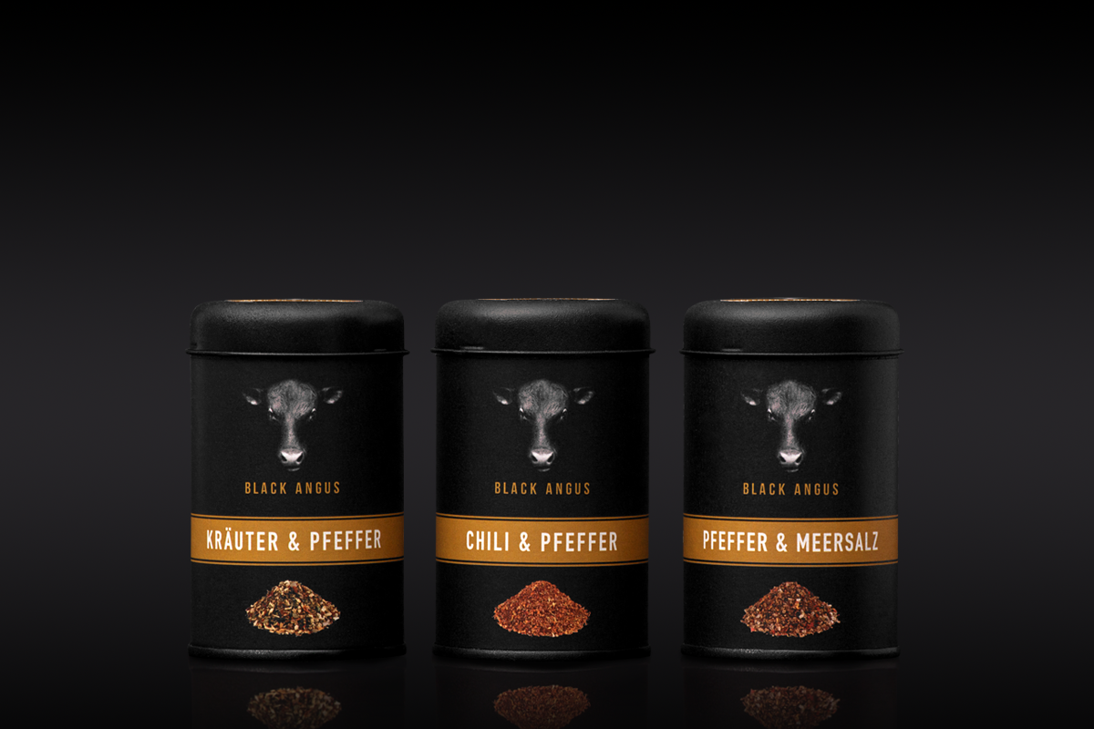 Food Packaging Design Black Angus